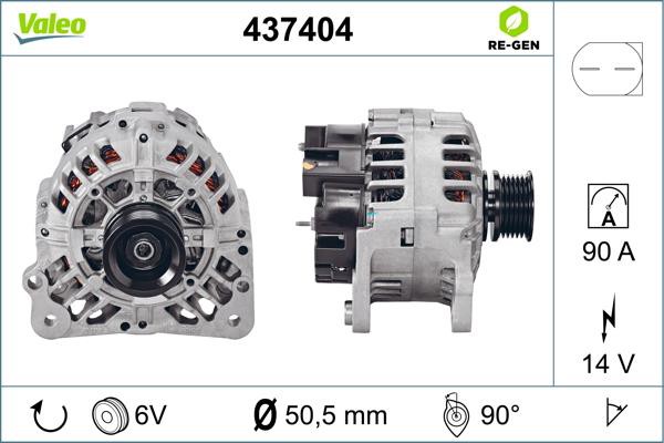 VALEO ΔΥΝΑΜΟ VAG VALEO 437404