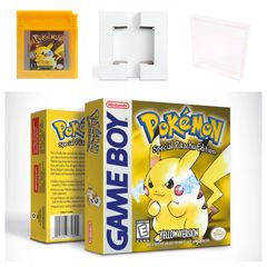 Pokemon Yellow Version Gameboy complete boxed