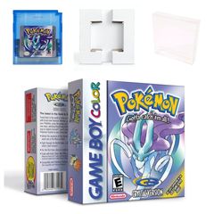 Pokemon Crystal Version Gameboy complete boxed