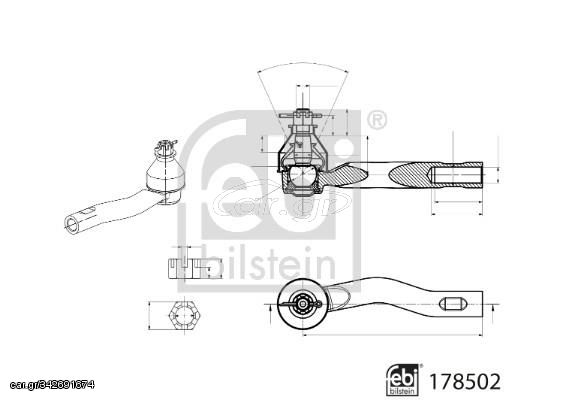 FEBI ΑΚΡΟΜΠΑΡΟ FEBI BILSTEIN 178502