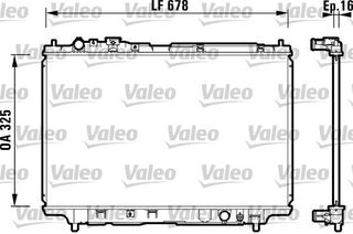 VALEO ΨΥΓΕΙΟ ΜΗΧΑΝΗΣ VALEO 734120