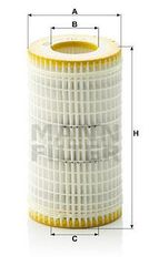 MANN ΦΙΛΤΡΑ ΛΑΔΙΟΥ (HU 718/4X/HU 718/1K) MERCEDES MANN-FILTER HU 718/5 x