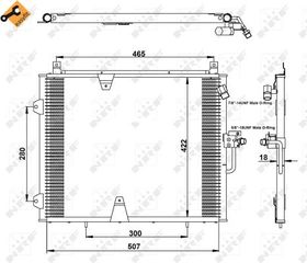 NRF ΨΥΓΕΙΑ A/C MERCEDES NRF 35129