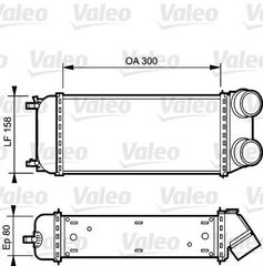 VALEO ΨΥΓΕΙΟ INTERCOOLER VALEO 818822