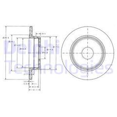 DELPHI ΔΙΣΚΟΠΛΑΚΕΣ (1τεμ.) DELPHI BG2510