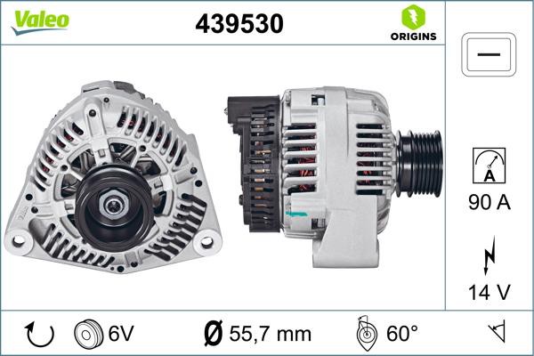 VALEO ΔΥΝΑΜΟ VALEO 439530