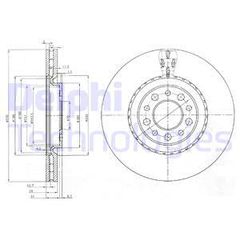 DELPHI ΔΙΣΚΟΠΛΑΚΕΣ (1τεμ.) DELPHI BG3993