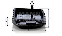 MANN ΚΑΡΤΕΡ ΛΑΔΙΟΥ BMW MANN-FILTER H 50 001