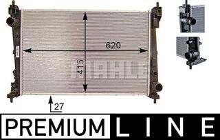 MAHLE-BEHR ΨΥΓΕΙΟ ΜΗΧΑΝΗΣ MAHLE CR 1112 000P