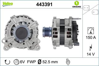 VALEO ΔΥΝΑΜΟ VALEO 443391