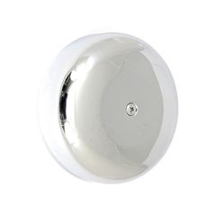 7" round air cleaner assembly. Chrome