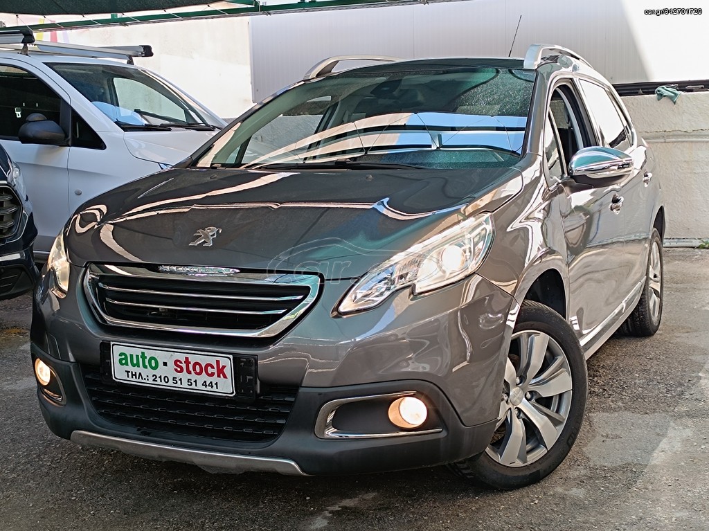 Peugeot 2008 '15 ΑΥΤΟΜΑΤΟ-F1-FULL EXTRA-ΔΕΡΜΑ-ΝΑVI-NEW !*