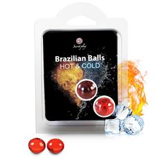 SECRETPLAY | BRAZILIAN BALLS | HEAT & COLD - 2τμχ