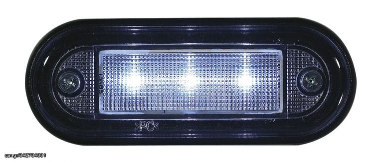 ΦΑΝΟΣ 24V ΟΓΚΟΥ ME 3LED ΜΠΛΕ DSL-24.308