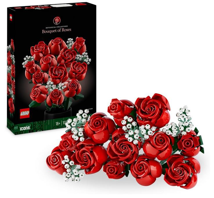 LEGO(R) Icons: Bouquet of Roses Building Set (10328)