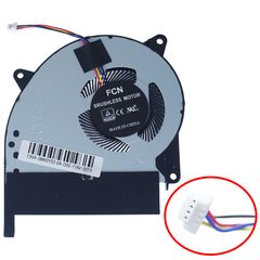 Ανεμιστηράκι Laptop - CPU Cooling Fan για Asus ROG Strix RTX SCAR II GL704 GL704GW GL704GV GL704GW GL704GM XRDFL748407K512D FL2A 13N1-5BP0411 13NR00N0M09111 DFSCK22105182D-FL2D 4pin ( Κωδ.81250 )