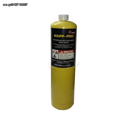 Φιάλη προπανίου MAPP-PRO 400g /1.0L DELKA