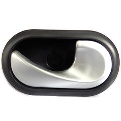 ΛΑΒΗ ΕΣΩΤΕΡΙΚΗ RENAULT CLIO III '05-'12/ MEGANE '02-'08/ SCENIC '03-'08/ TWINGO '07-/ MODUS '04-'12/ SMART FORTWO W453 '14- ΜΑΥΡΗ/ΑΣΗΜΙ ΔΕΞΙΑ
