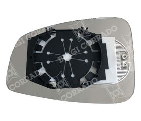 ΚΡΥΣΤΑΛΛΟ ΚΑΘΡΕΠΤΗ RENAULT MEGANE '08-'15/ LAGUNA '07-'15/ LAGUNA COUPE '07-'15/ FLUENCE '10-'12 (ΘΕΡΜΑΙΝΟΜΕΝΟ, ΜΕ ΒΑΣΗ, ΧΡΩΜΙΟ) ΔΕΞΙ
