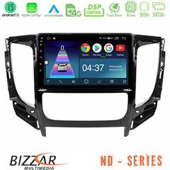 Bizzar ND Series 8Core Android13 2+32GB Mitsubishi L200 2016-> & Fiat Fullback (Auto A/C) Navigation Multimedia Tablet 9″