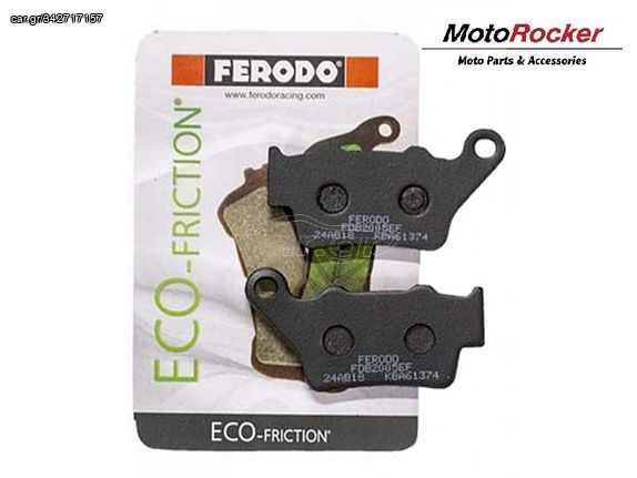 Τακάκια οπίσθια FDB2005EF FERODO ECO FRICTION (απλά)