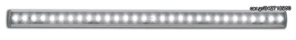 Πλαφονίερα LED 12 / 24V 18LED Λευκή / Μπλέ 370mm DSPE-1218, DSPE-1218.08, DSPE-2418, DSPE-2418.08  