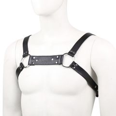 Bulldog leather chest harness-thumb-4
