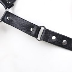 Bulldog leather chest harness-thumb-9