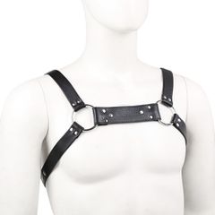Bulldog leather chest harness-thumb-3