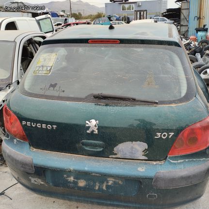 PEUGEOT 307 2005 ΤΖΑΜΟΠΤΑ ΚΟΜΠΛΕ