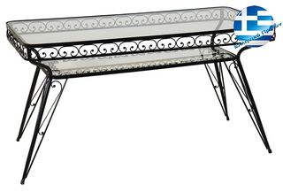 Γαλβανισμένο Παραλ/μο Τραπέζι Μασίφ 160 x 90cm