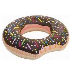 Φουσκωτή Σαμπρέλα Θαλάσσης Donut Σοκολάτα σε Καφέ Χρώμα Bestway 107cm