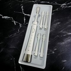 Επαναφορτιζόμενη Ηλεκτρική Οδοντόβουρτσα με 5 Λειτουργίες Καθαρισμού και 4 Ανταλλακτικές Κεφαλές - MDHL MD-806