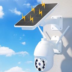 Αδιάβροχη IP Κάμερα Παρακολούθησης Wi-Fi με Ηλιακό Πάνελ & Φακό 2.8 mm - 1080p Full HD - Real Safe XM-3313