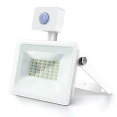 LED Αδιάβροχος Προβολέας με Αισθητήρα Κίνησης και Φυσικό Λευκό Φωτισμό 4000K Aigostar Λευκός 30W 220V IP65 2700LM