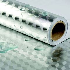 Αδιάβροχη Προστατευτική Μεμβράνη PVC - Αλουμινίου Πολλαπλών Χρήσεων AluFoil 0,6 x 6 μέτρα