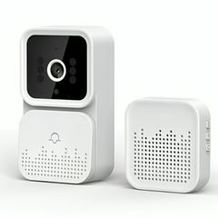 Επαναφορτιζόμενο Ασύρματο Κουδούνι - Θυροτηλέφωνο Wifi με Κάμερα Ασφαλείας - Mini Camera Doorbell - 986301