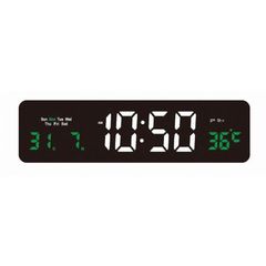 Ψηφιακό Ξυπνητήρι , Εσωτερικού Χώρου Τοίχου - Επιτραπέζιου με Ρολόι,Θερμόμετρο και Ημερολόγιο JH3208