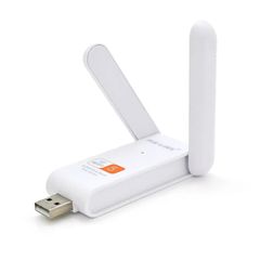 USB Αναμεταδότης Wifi με Διπλή Κεραία- WiFi Repeater-LAN Wireless Adapter 2.4GHz 300Mbps