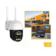 Αδιάβροχη Wi-Fi Κάμερα Παρακολούθησης HD 1080P - Περιστρεφόμενη 355° με Ζουμ X8 & Έγχρωμη Νυχτερινή Λήψη - Jortan JT-8186XM