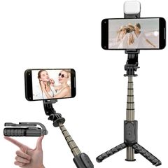 2 σε 1 Selfie-Stick και Τρίποδη Βάση Κινητού με Τηλεχειριστήριο - Andowl Q11S