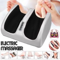 Ισχυρή Συσκευή Μασάζ Shiatsu Ποδιών με Θέρμανση Υπερύθρων - Health Electric Foot Massager Γκρι