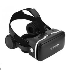 3D VR Headset με  Ακουστικά - Ρυθμιζόμενα Γυαλιά Εικονικής Πραγματικότητας Shinecon για Smartphone Κινητά 4.7-6inch Virtual Reality Goggles G04E