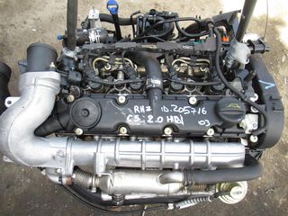 Citroen C5 '01 - '08 Κινητήρας RHZ (DW10ATED) 2,0 HDi 110ps