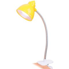 Μίνι LED USB Φωτιστικό Γραφείου με Κλιπ & Εύκαμπτο Βραχίονα - Clip LED Lamp Κίτρινο