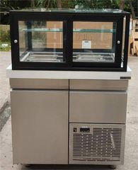 Ψυγείο Σαλατών Για Λεκανάκια 2x 1/1Gn 92x73x130Cm - Μεταχειρισμένο.