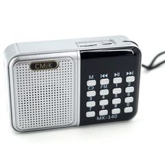 Επαναφορτιζόμενο Μίνι Ραδιόφωνο - FM Digital Radio CMiK