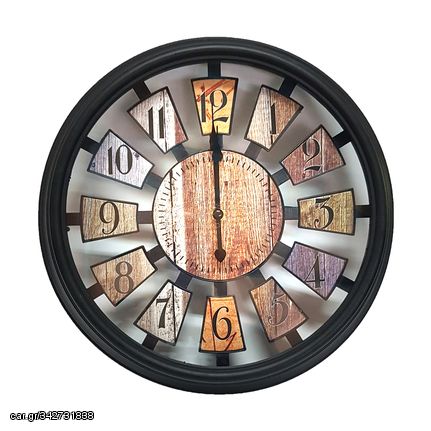 Ρολόι Τοίχου Vintage 33cm 1001