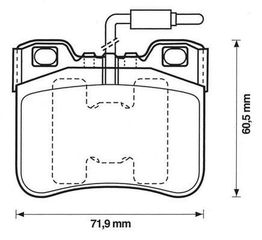 ΤΑΚΑΚΙΑ CITROEN ΑΧ - SAXO - PEUGEOT 106 1.1 ΕΜΠΡΟΣ - 95650937