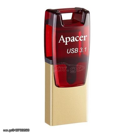 USB 3.1 Gen & Type-C Dual Flash Drive AH180 32GB Red RP